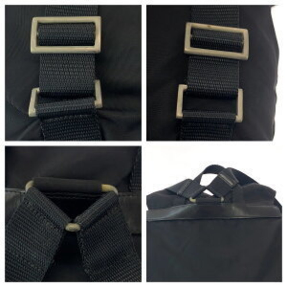 Prada Backpack Black Triangular Nylon Tessuto - image 4